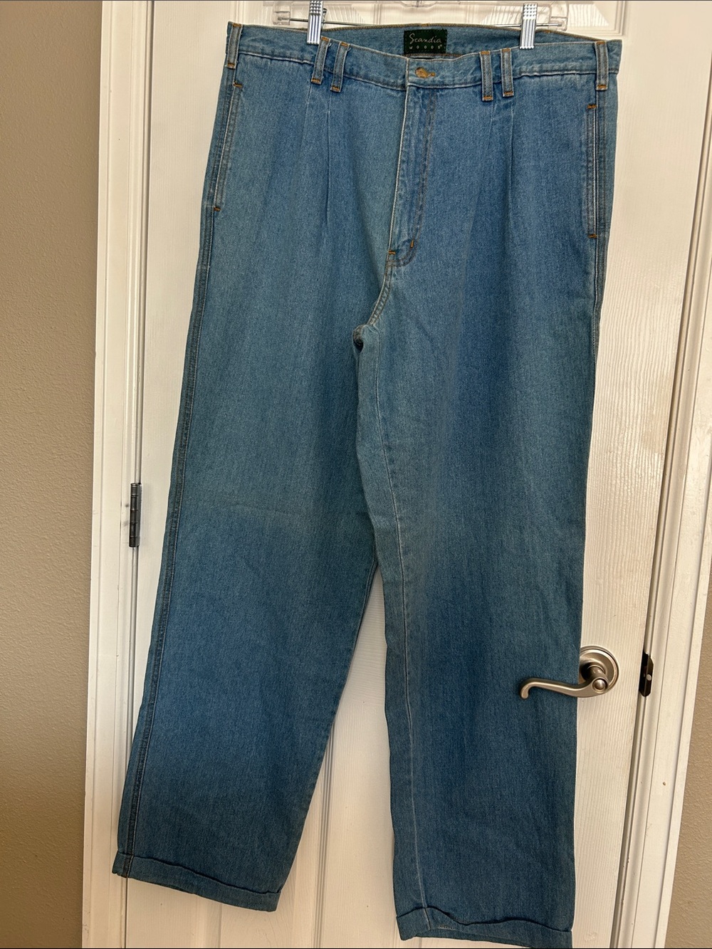 Candis woods Relaxed Fit Men's Light Blue Denim Jeans